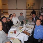 17 Newport Audio show dinner with Monaco AV KEF Parasound