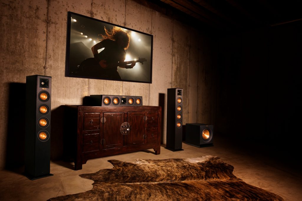 Klipsch RP-440WF & RP-440WC & RP-110WSW wireless home theater